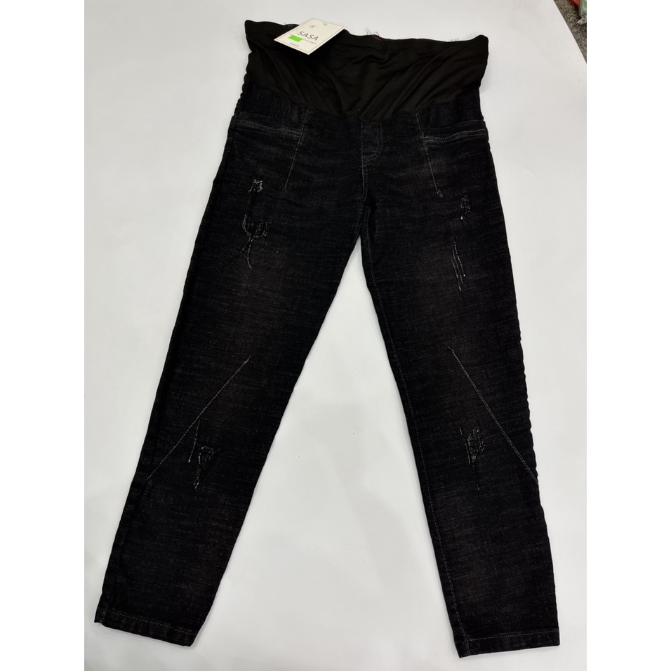 Quần legging bầu cạp chéo mặc bầu nhỏ bầu tho thoải mái