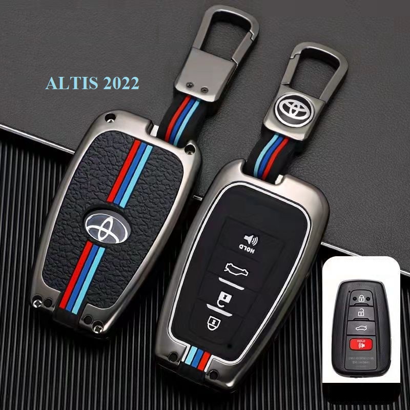 Ốp Chìa Khóa Xe Toyota Altis 2022 Hợp Kim Kẽm