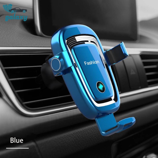 Giá Đỡ Điện Thoại Kiêm Sạc Nhanh Không Dây Gắn Lỗ Thông Gió Xe Hơi Cho galaxy S19 15w