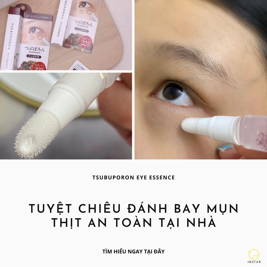 BÚT LÀM MỜ MỤN THỊT VÙNG MẮT TSUBUPORON EYE ESSENCE - TRỊ MỤN THỊT NHẬT BẢN