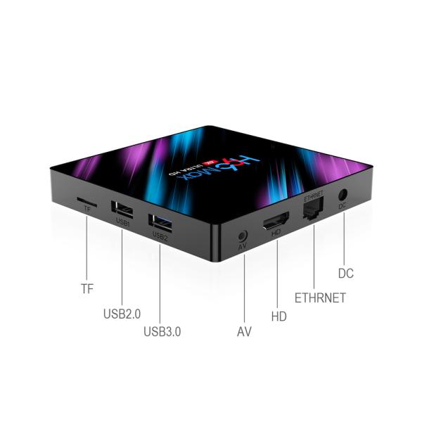 H96 Max RK3318 Android 9.0 Quad-Core HD TV Box Streaming Media Player