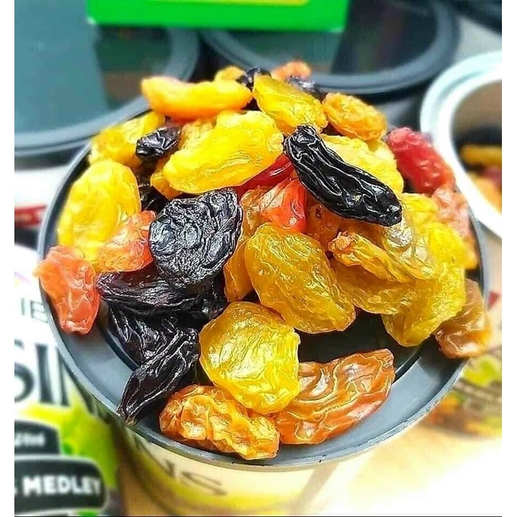 Nho Raisin Mỹ Cực ngon nha Date mới đóng lon 425GR