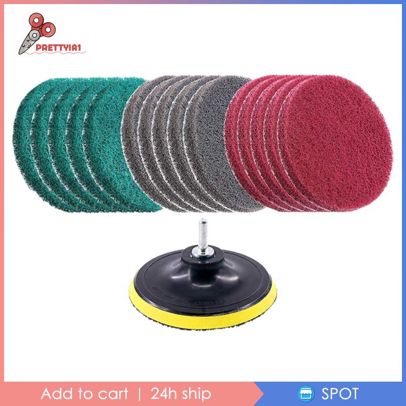 [Prettyia1] Máy Khoan Điện Đánh Bóng Cho Đệm Đánh Bóng Bồn Tắm