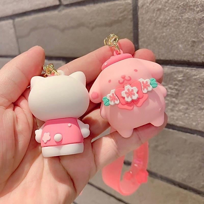 Móc Khoá Dây Nhân Vật Hồng Giá Rẻ