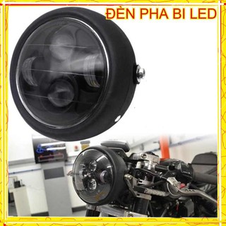 GÁO ĐÈN TRÒN 💎Đèn pha Led 4 cầu bi, Chuyên dùng độ xe cafe racer , classic, win độ, honda  67, gn125