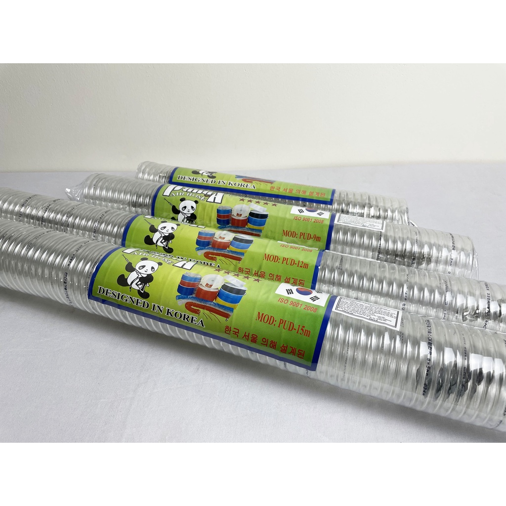 Dây hơi Panda PUD dùng cho máy nén khí, có sẵn 2 đầu nối nhanh