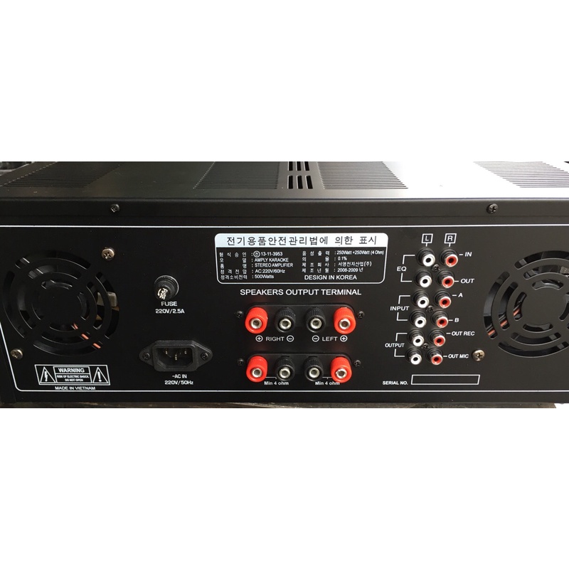 Ampli karaoke pa-8000ll Boston 0908440256