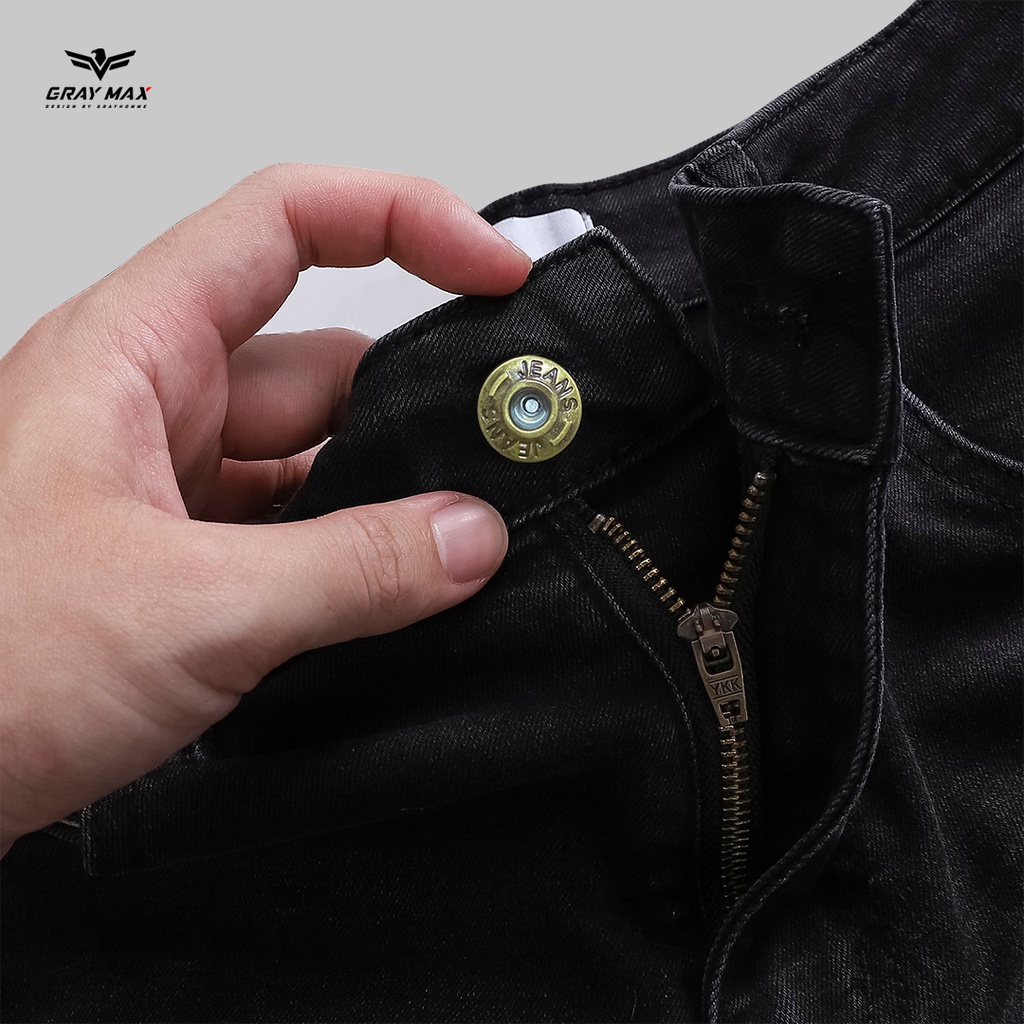 Quần jean nam chất đẹp dáng Slimfit, phong cách trẻ trung, co giãn tốt, bền màu