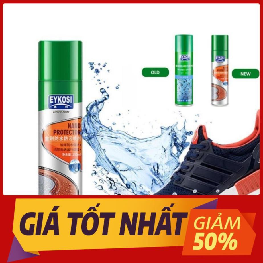 Bình Xịt Nano Eykosi Chống Thấm Nước,bụi bẩn Giày 250ml không độc hại
