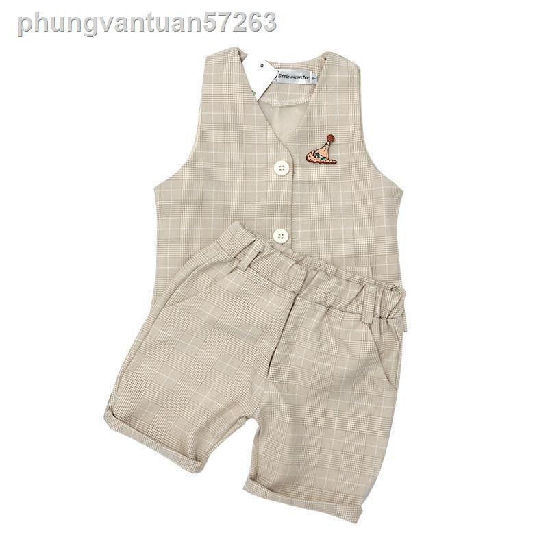 Bộ vest nam cho bé trai mùa hè 2021