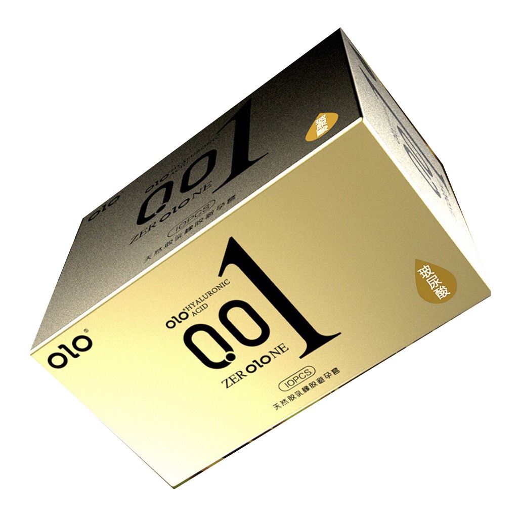 Bao Cao Su Siêu Mỏng 001mm Golden Gân Gai Hộp 10 bcs Kéo Dài Thời Gian Quan Hệ, Tăng Khoái Cảm. Life Plus Store