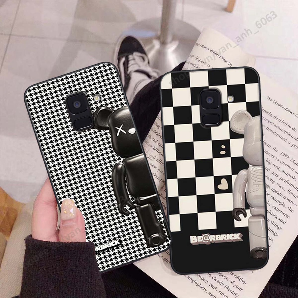 Ốp lưng Samsung A6 2018 / A6 Plus / A6+ ốp điện thoại hình bearbrick, new york, thể thao
