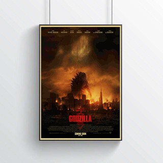 Poster Phim Godzilla Dán Tường Trang Trí