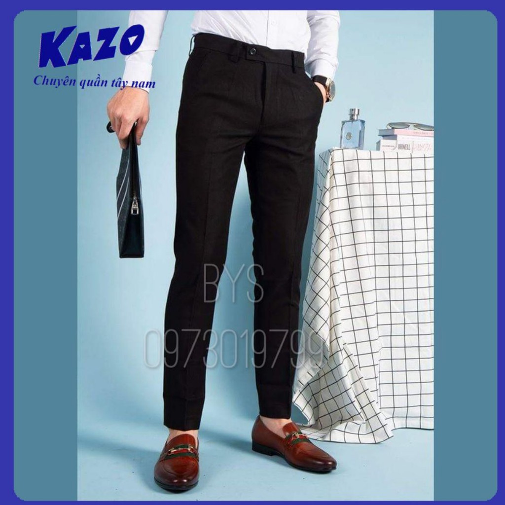 Quần tây nam đẹp 👖FREE SHIP👖vải tuyết mưa đẹp co giãn nhẹ Phom chuẩn quần âu