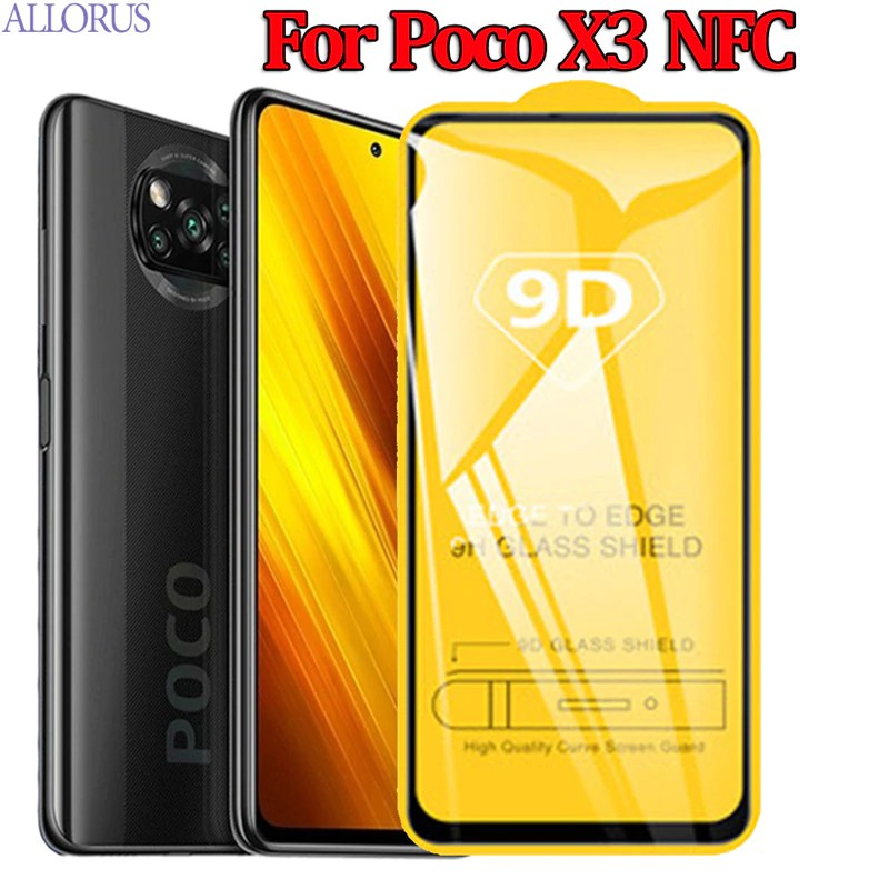 Kính cường lực 9D Full màn hình dành cho điện thoại Xiaomi Poco X3