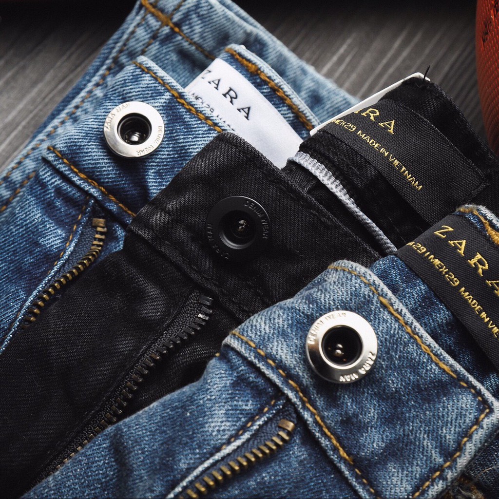QUẦN JEAN NAM ZA RA CAO CẤP SKINNY ÔM | BigBuy360 - bigbuy360.vn