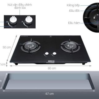 Bếp gas âm Electrolux EGT8028