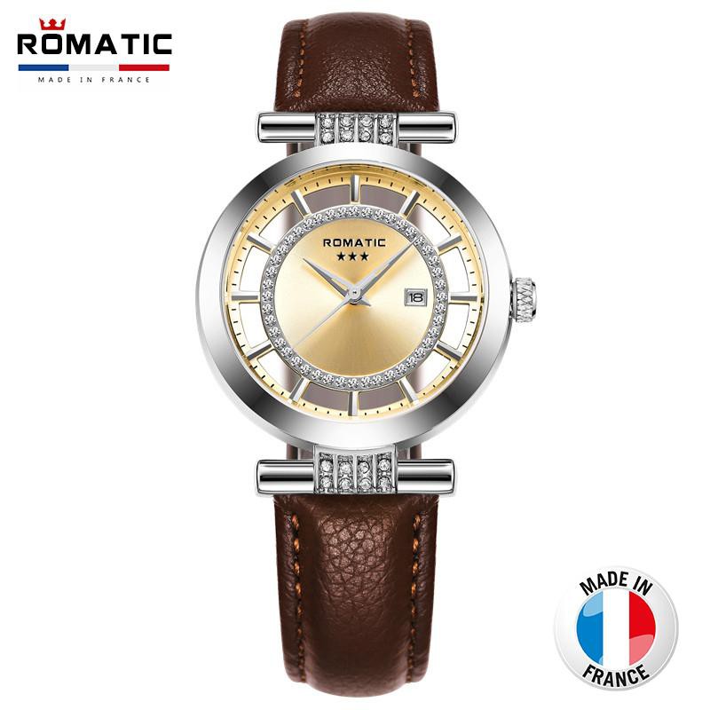 Đồng hồ Nữ ROMATIC Paris - Dây Da Siêu Cấp Nhập Từ Pháp | BigBuy360 - bigbuy360.vn