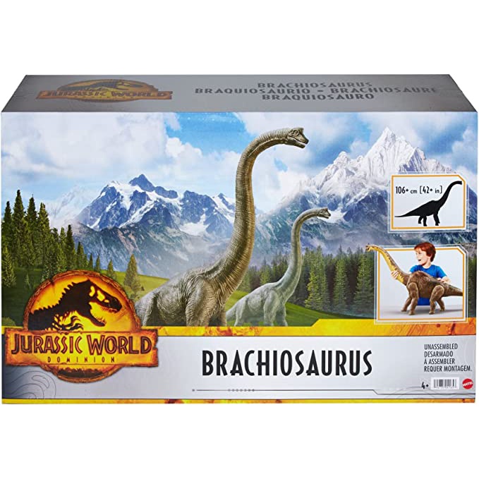 Mô hình khủng long Mattel🦕Jurassic World: Dominion🦕Brachiosaurus - Amazon Exclusive