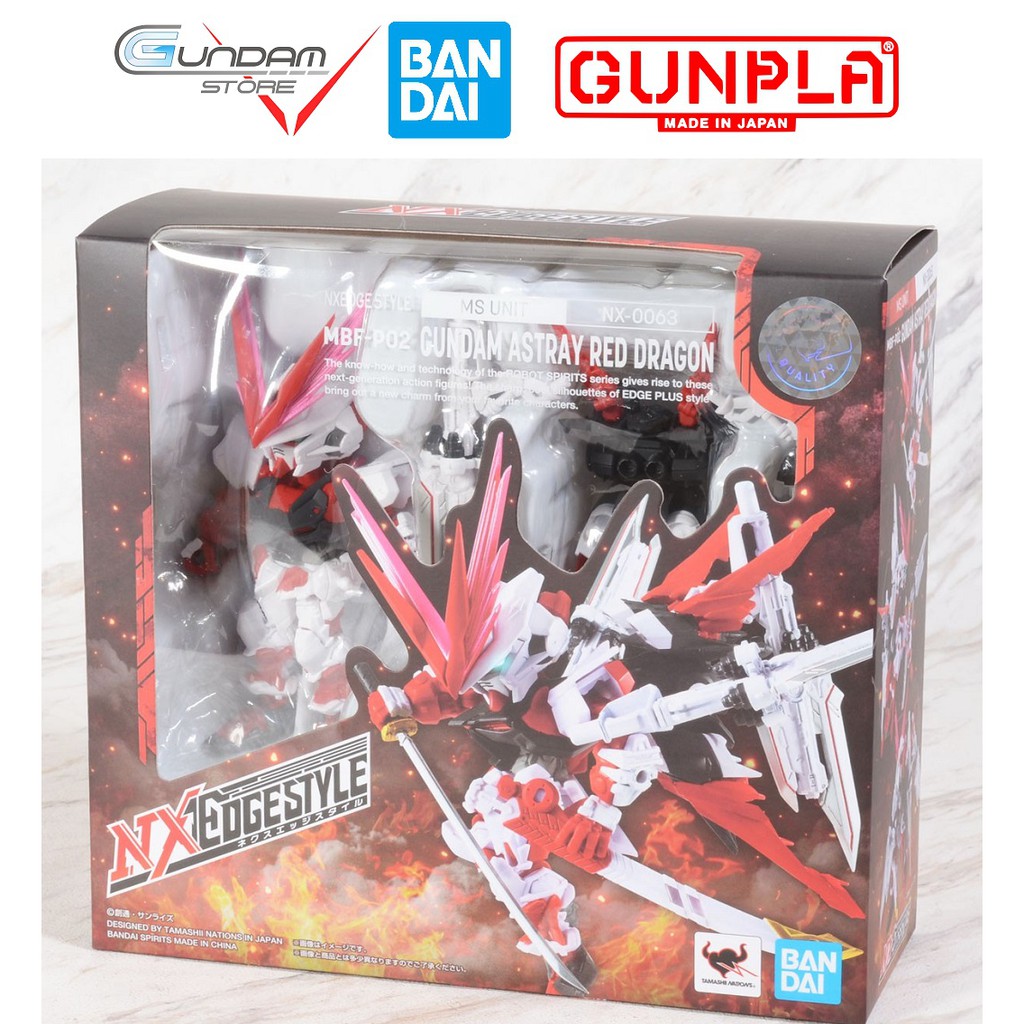 Mô Hình Gundam Nxedge Style Astray Red Dragon Bandai Đồ Chơi Lắp Ráp Anime Nhật