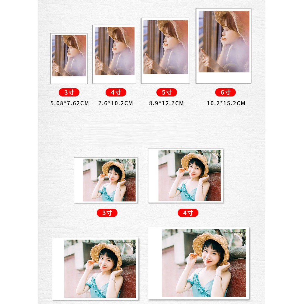 In ảnh rẻ đẹp 1k rửa ảnh Polaroid in ảnh gia đình tình yêu lomo bts blackpink