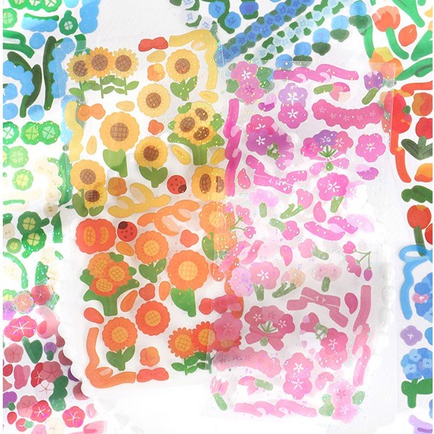 STICKER TRANG TRÍ TOPLOADER - STICKER CONFETTI mẫu 8