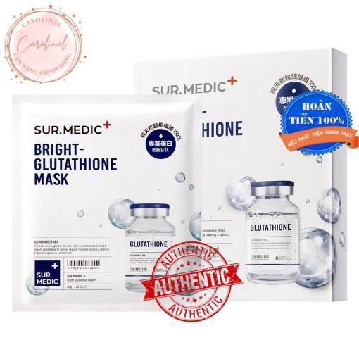 Mặt Nạ Dưỡng Trắng Sur.Medic+ Bright Glutathione Mask 30g