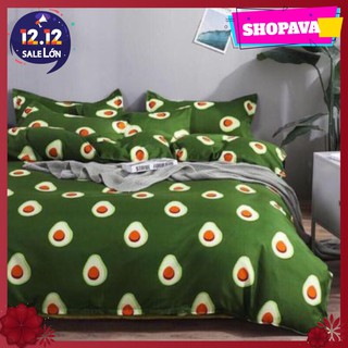 Sale 50% ga trải giường poly 1m2-bơ xanh