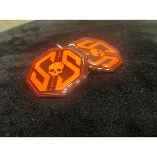 Giảm giá 50% móc treo chìa khóa MICA 2 mặt đầu lâu thời trang