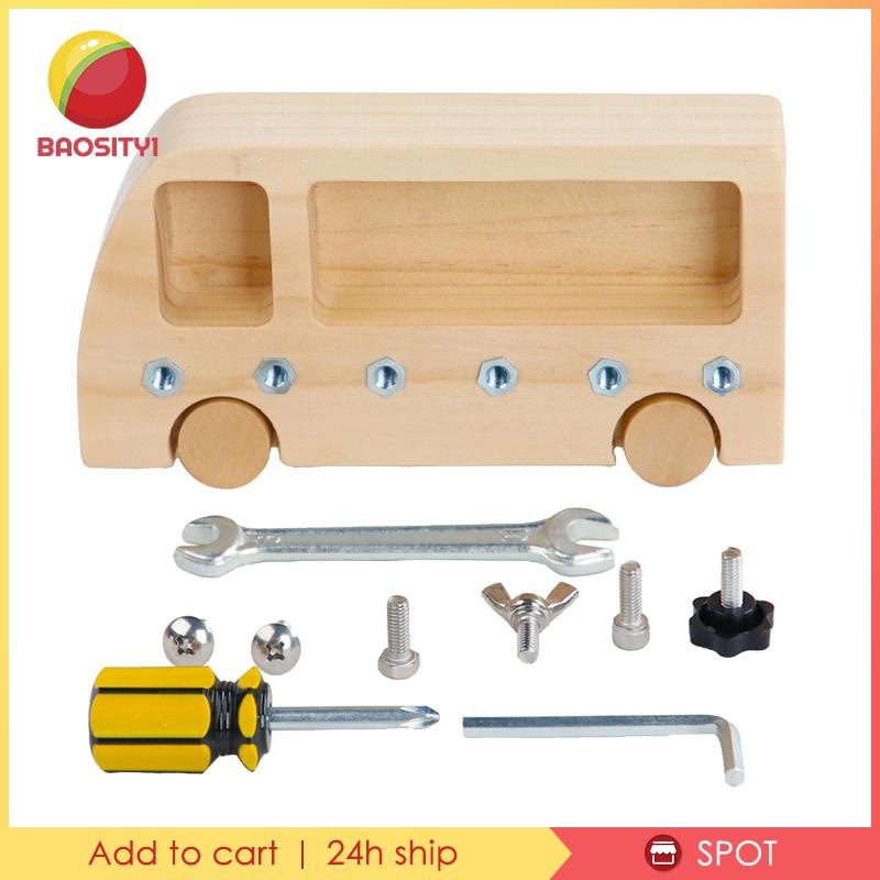 [Baosity1] Bộ Đồ Chơi Bằng Gỗ Theo Phương Pháp Montessori Cho Bé