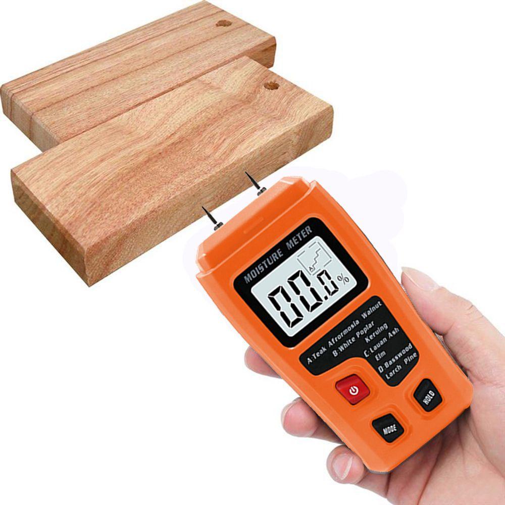 Máy Kiểm Tra Độ Ẩm ZAIJIE24 0-99.9% 2Pins Có Màn Hình LCD Kỹ Thuật Số