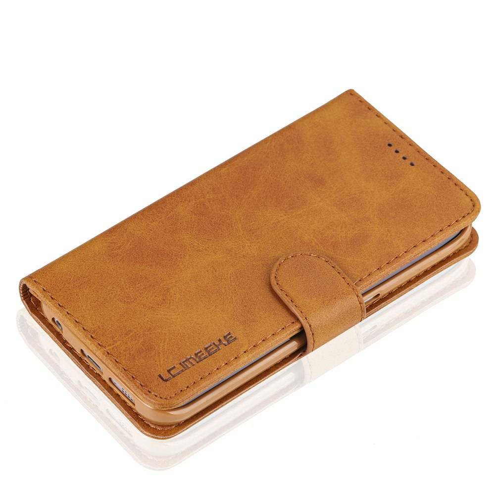 Bao Da PU Điện Thoại Nắp Lật Nam Châm Kiêm Ví Cho Samsung Galaxy S7 Edge S8 S9 S10 Plus S10E