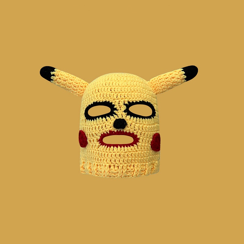 Mũ Len Thiết Kế Vui Nhộn Thời Trang Thu Đông Cho Nữ