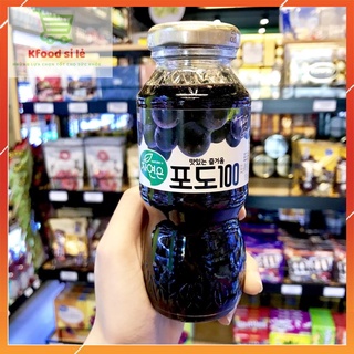 Nước nho hàn quốc Woongjin 180ML