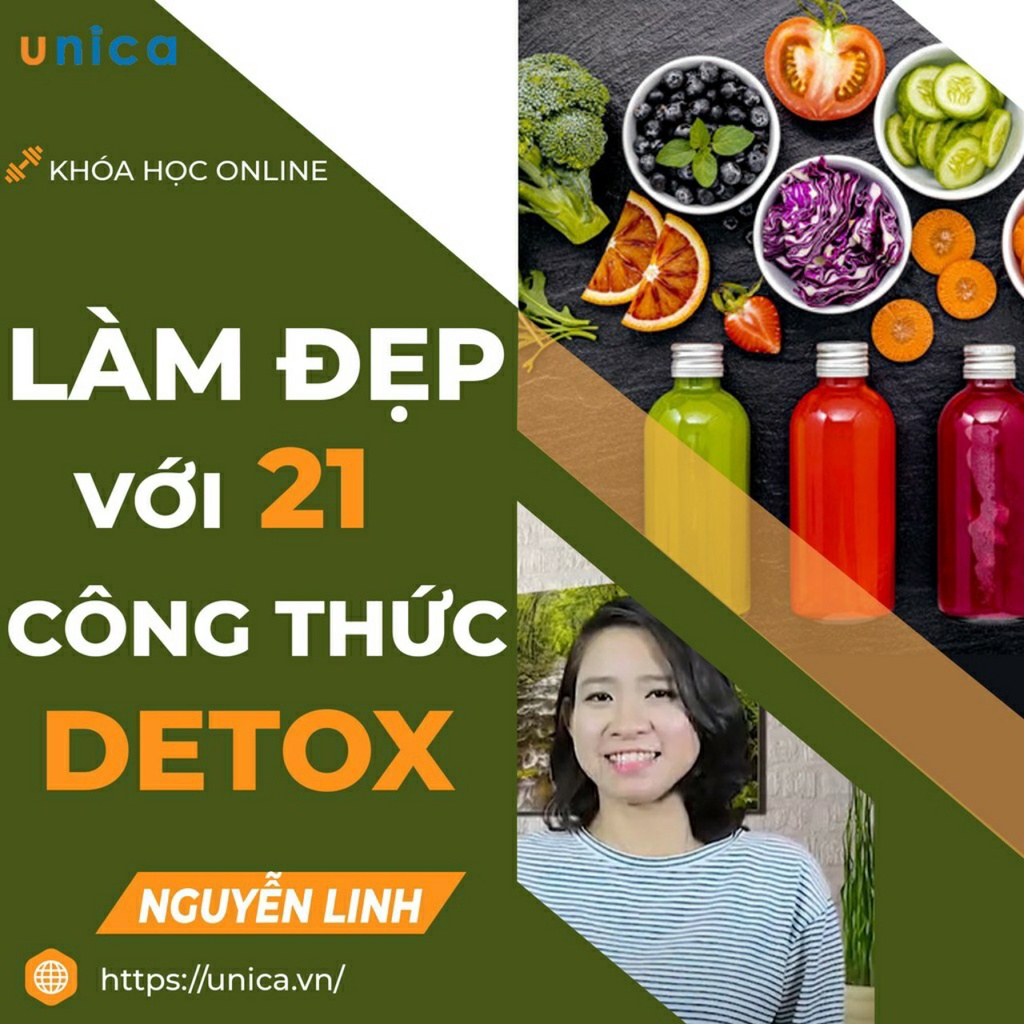 Toàn quốc- [E-voucher] FULL khóa học Làm đẹp siêu đơn giản tại nhà với 21 loại nước detox