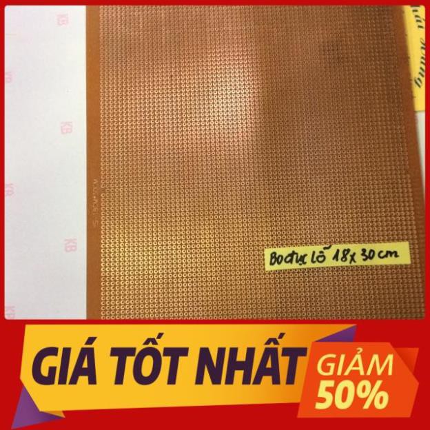 [-FreeShip-] Bo mạch đồng đục lỗ 18 x30 cm giá 2 tấm [GiáTốt]