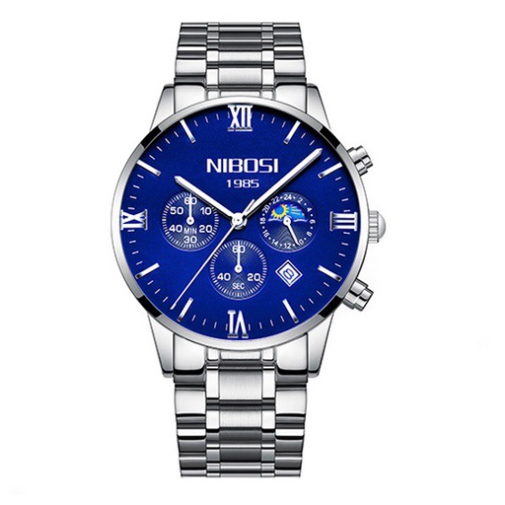Đồng hồ nam dây thép đặc fullbox Chính Hãng Nibosi 2325 tovuvanhung | BigBuy360 - bigbuy360.vn