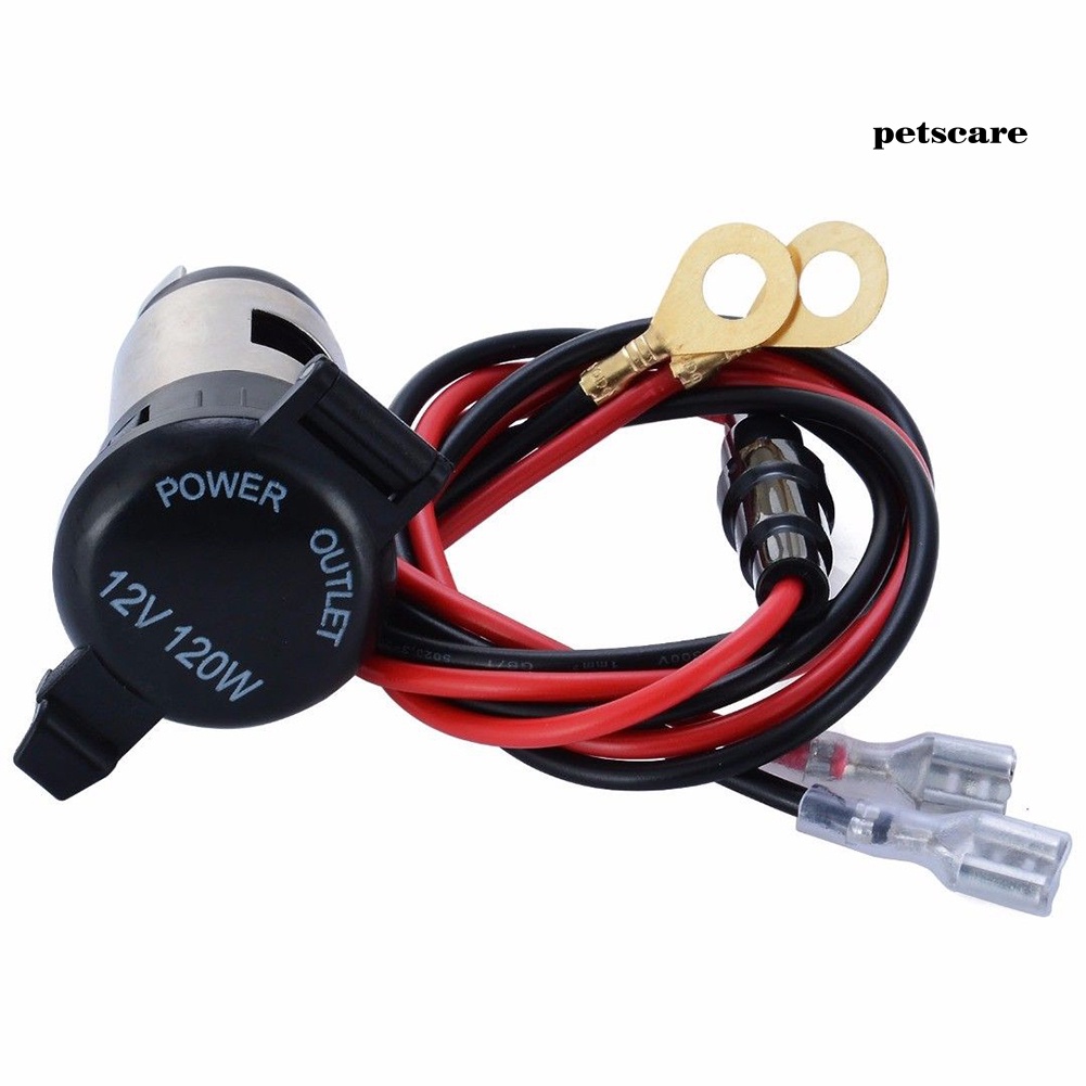 Ổ cắm bật lửa thuốc lá 12V chống nước cho xe hơi