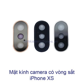Mặt kính camera iP X, XS/XSM (có vòng sắt)