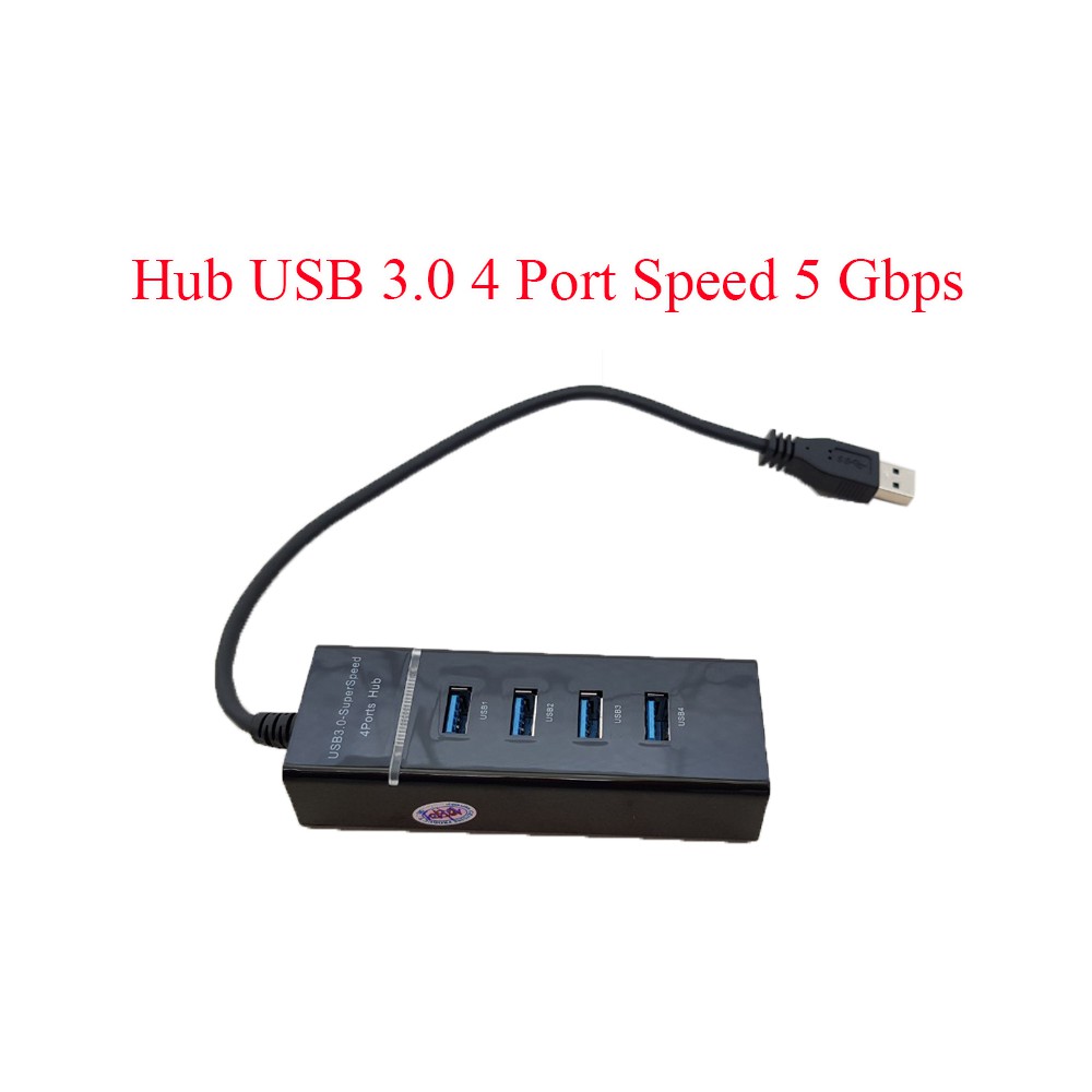 [Mã ELORDER5 giảm 10K đơn 20K] Hub Usb 3.0 4 cổng 306 tốc độ lên đến 5 Gbps cáp dài 30cm-Hub chia usb 4 cổng