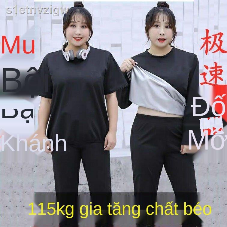 ☋☄☬Blast quần áo thun plus size phụ nữ mỏng mùa xuân và mùa hè phù hợp với phụ nữ