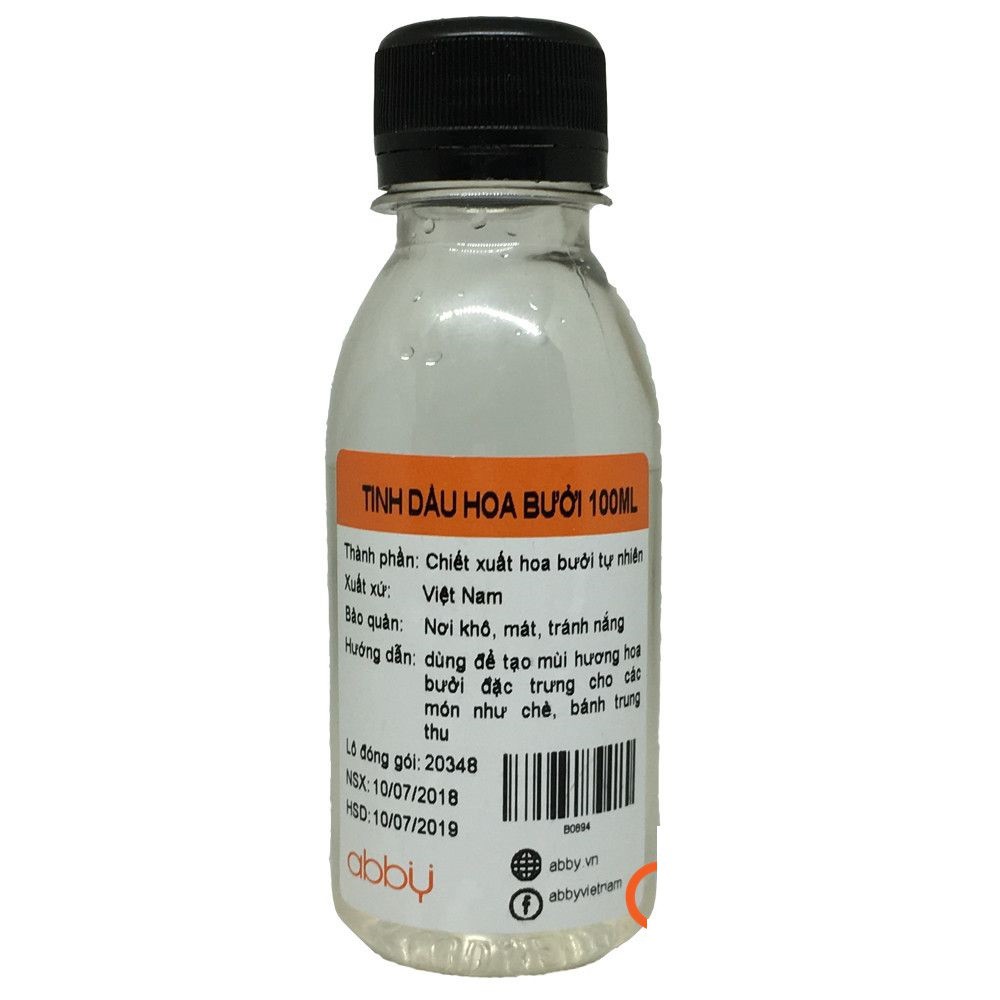 Tinh dầu hoa bưởi nấu chè chai 100ml