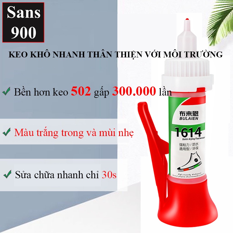 Keo dán giày Sans900 dính đồ da giầy đa năng tiện dụng