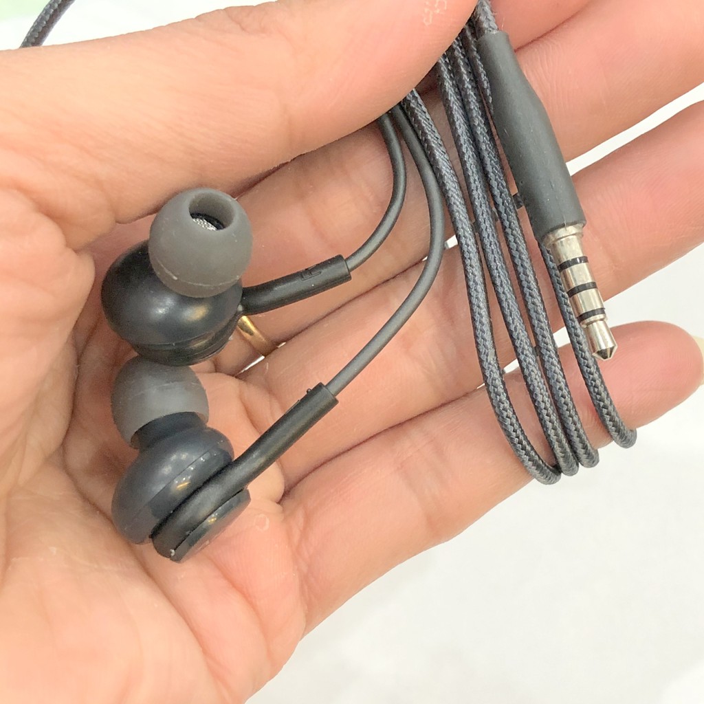 Tai nghe AKG chân tròn 3.5 mm tương thích iphone, samsung, oppo Jack tròn, tay nghe kiểu in ear chống ồn cao cấp