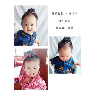 kẹp chùm tóc giả cute cho bé