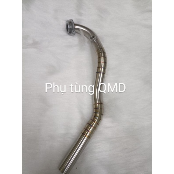 Cổ pô Vario 160 Airblade 160 inox 304 tig sâu titan