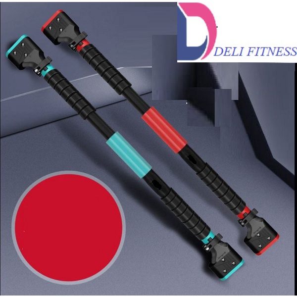 Xà đơn treo tường, gắn tường điều chỉnh 72cm-105cm và 93cm-140cm nặng 2kg, 2.5kg Delifitness