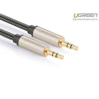 Cáp audio aux 3,5mm trên ô tô dài 5m ugreen 10606 chính hãng