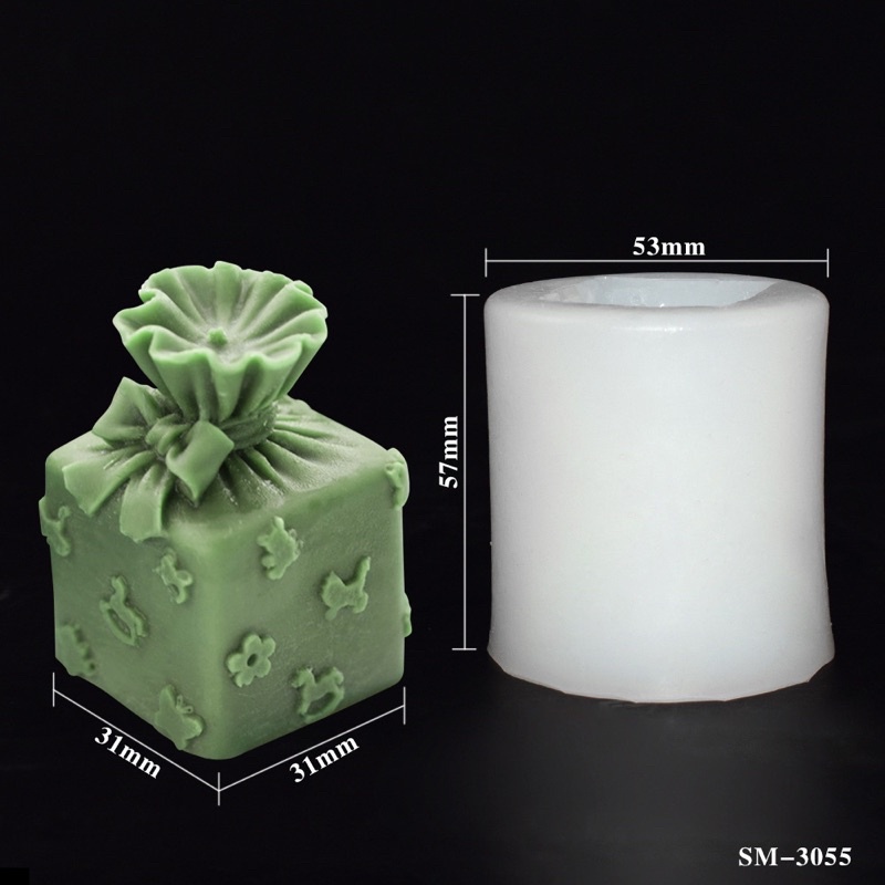 Khuôn Silicone 4D Hộp Quà