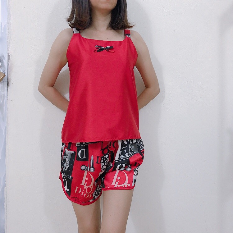 Đồ bộ lụa hai dây, đồ ngủ mặc nhà | BigBuy360 - bigbuy360.vn